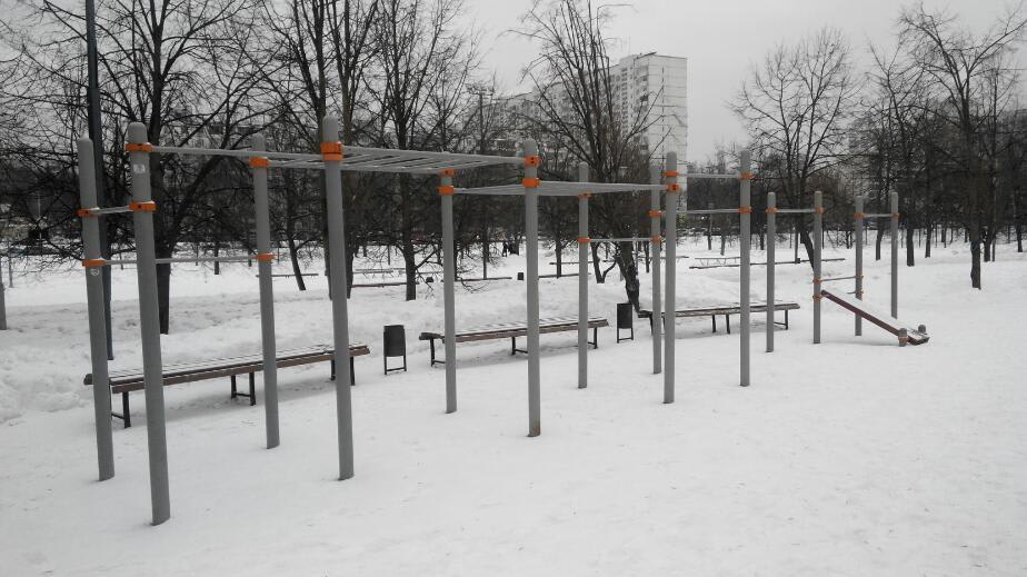 Monkey Bars at Calisthenics Park at Рузская улица, Москва – photo 3 of 8