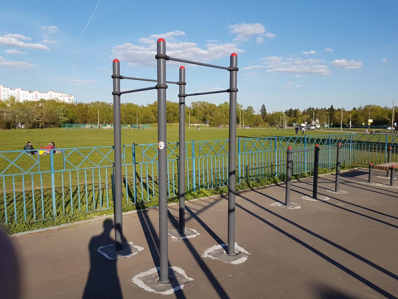 Турнік на майданчику Calisthenics Park at Венёвская улица, Москва – фото 7 з 8