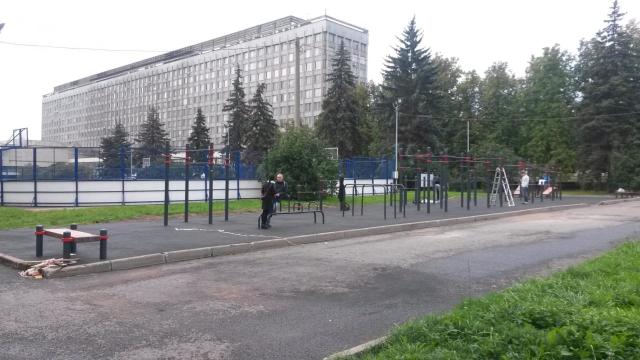 Pull Up Bar at Calisthenics Park at улица Академика Хохлова, Москва – photo 1 of 4