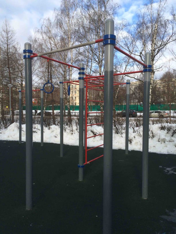 Monkey Bars at Calisthenics Park at Черноморский бульвар, Москва – photo 3 of 6