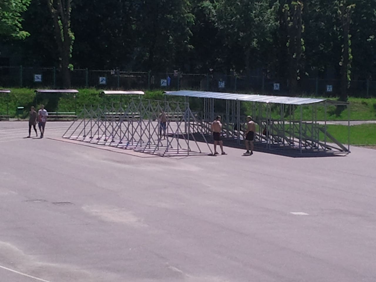 Pull Up Bar at Calisthenics Park at праспект Незалежнасці, Мінск – photo 1 of 4