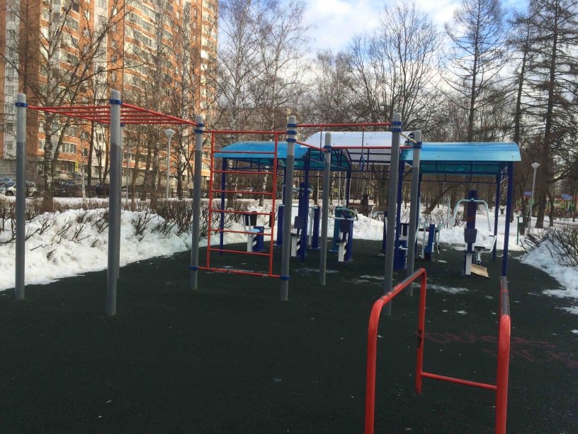 Wall Bars at Calisthenics Park at Черноморский бульвар, Москва – photo 4 of 6