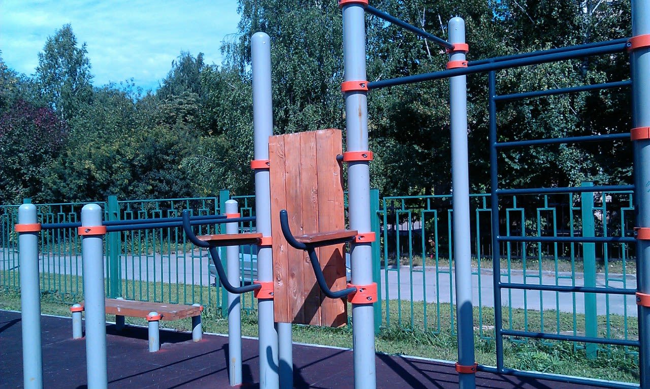 Pull Up Bar at Calisthenics Park at улица Вилиса Лациса, Москва – photo 1 of 5