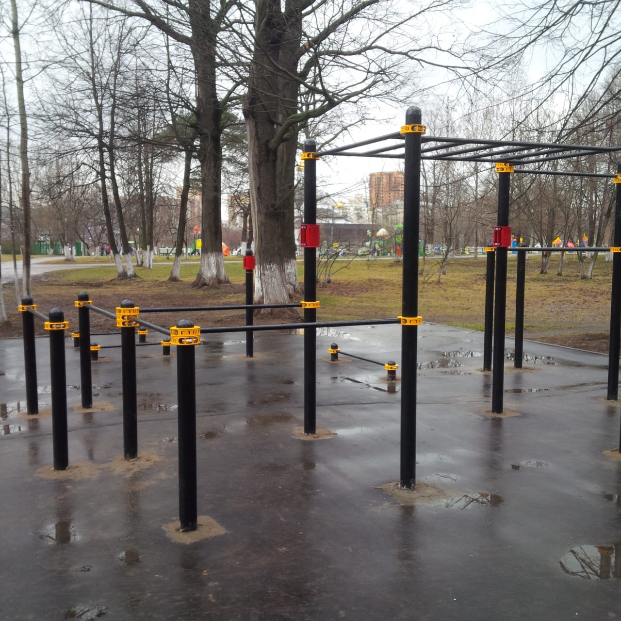 Sprossenwand bei Calisthenics Park at Юбилейный проспект, Реутов – Foto 4 von 4