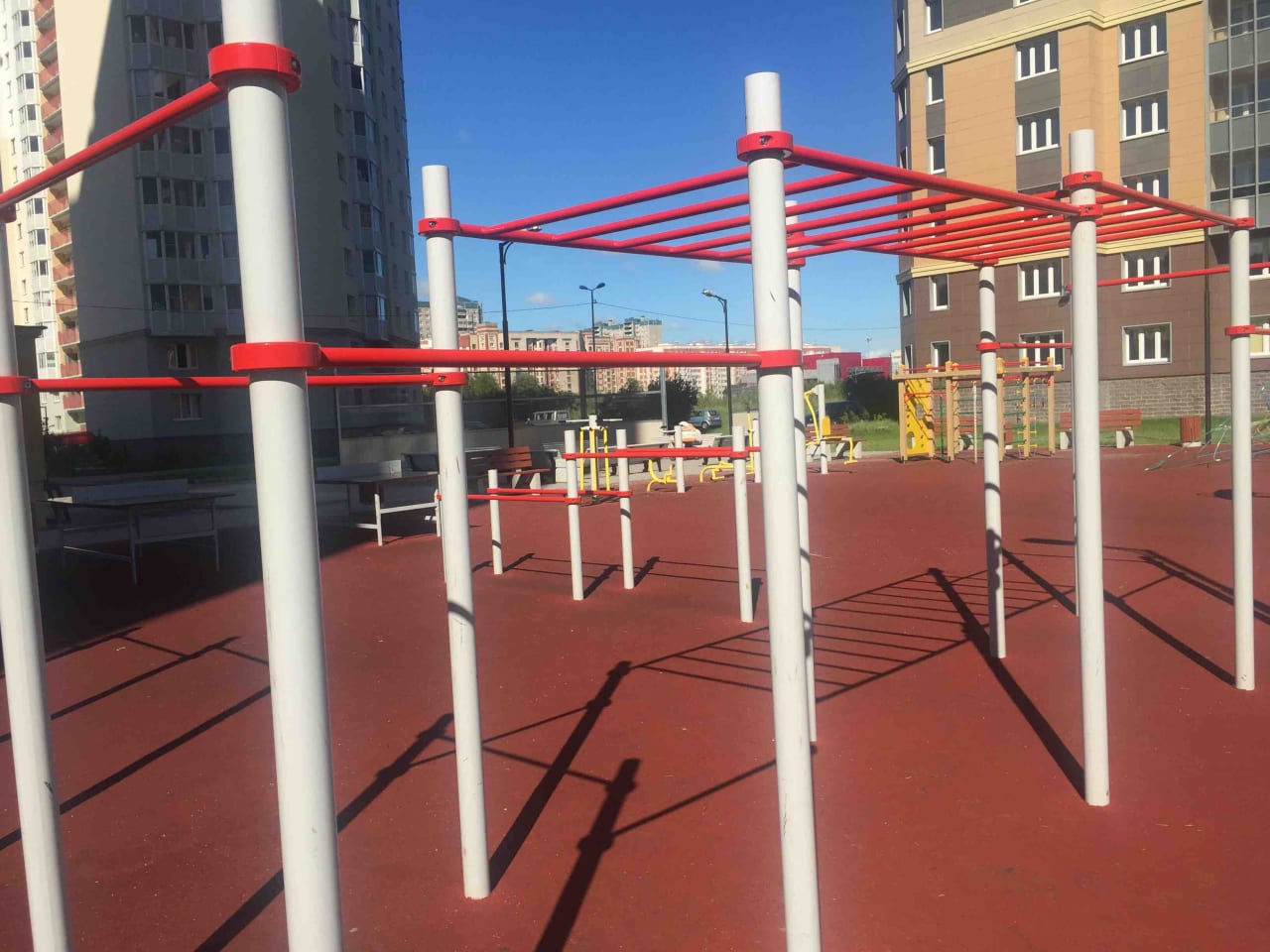 Pull Up Bar at Calisthenics Park at Яхтенная улица, Санкт-Петербург #wp1492 – photo 1 of 1