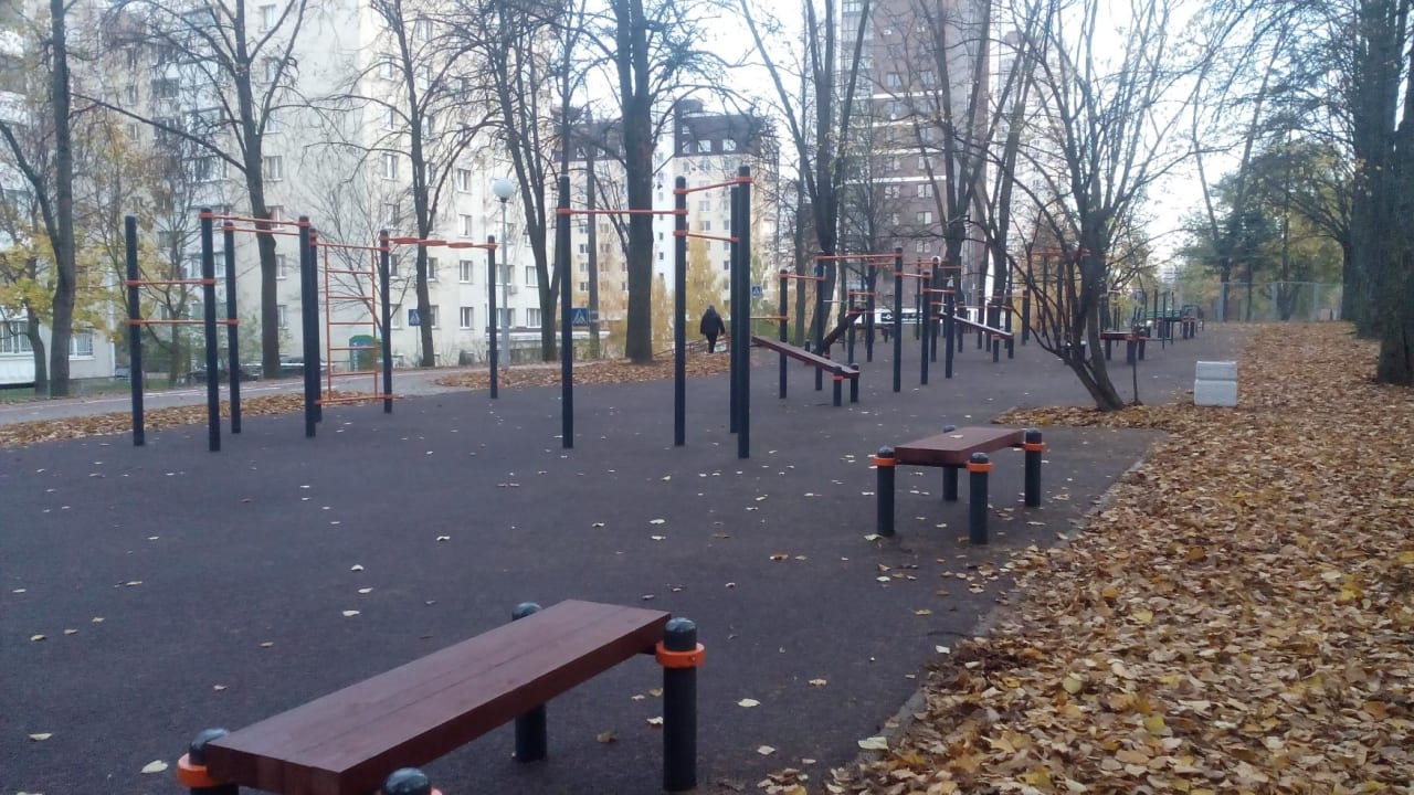 Pull Up Bar at Calisthenics Park at Усходняя вуліца, Мінск – photo 1 of 4
