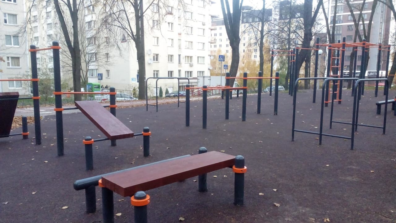 Parallel Gym Bars at Calisthenics Park at Усходняя вуліца, Мінск – photo 3 of 4