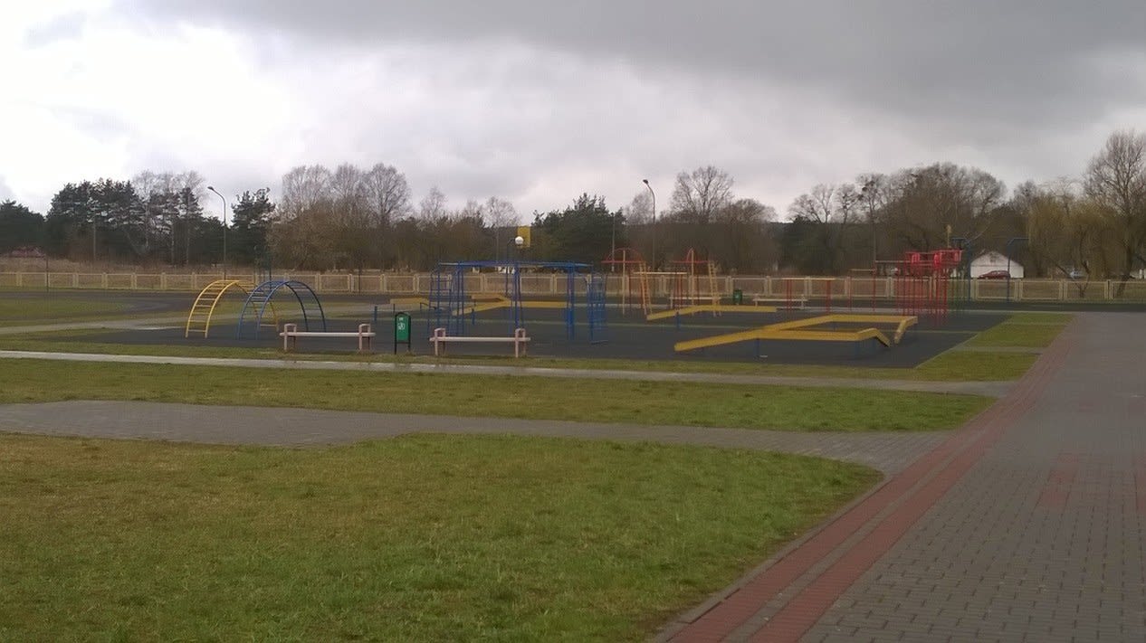 Шведская стенка на площадке Calisthenics Park at вуліца Вольгі Соламавай, Гродна – фото 4 из 4