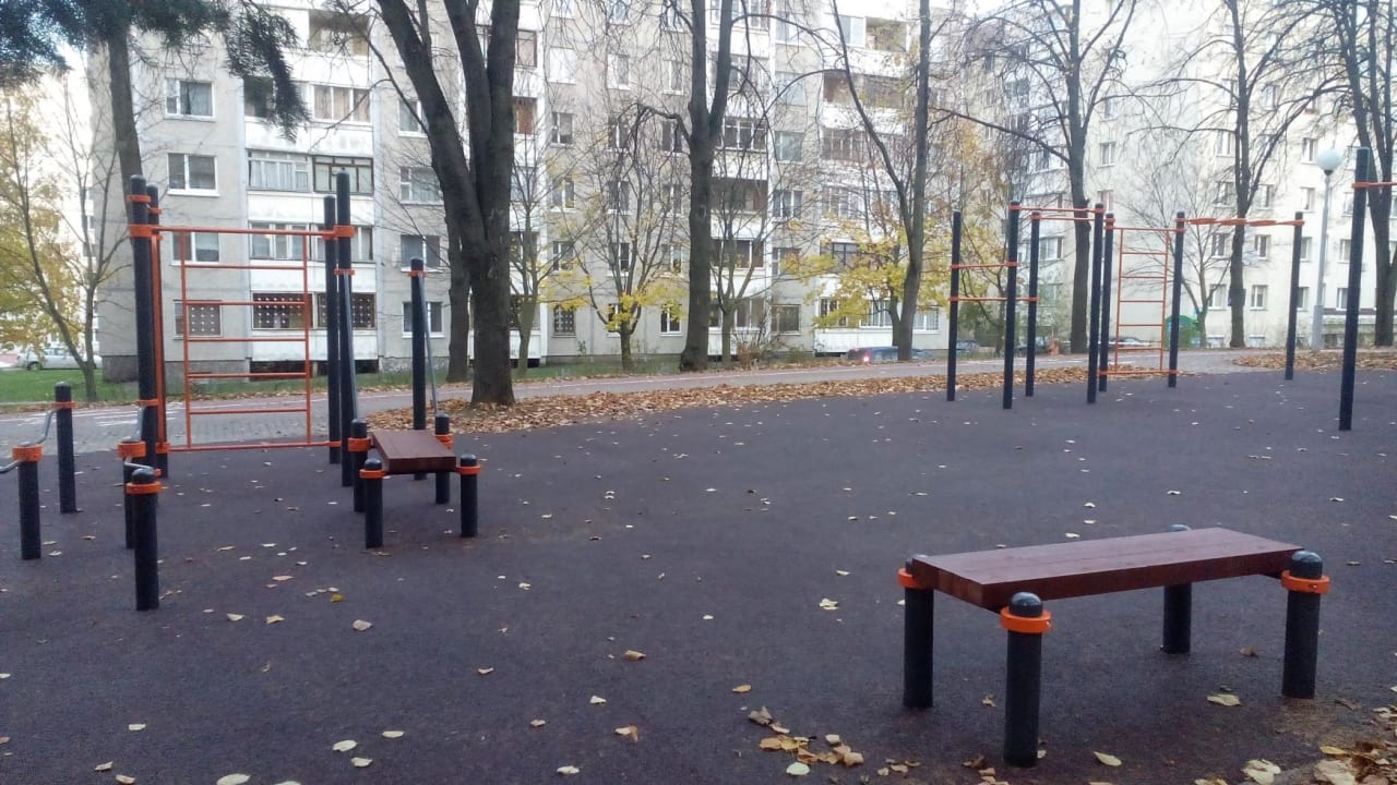 Push Up Bar at Calisthenics Park at Усходняя вуліца, Мінск – photo 2 of 4