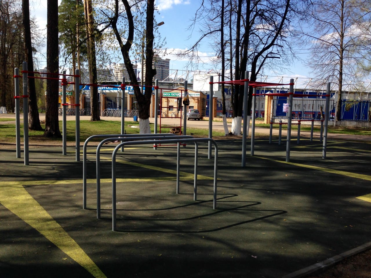 Sprossenwand bei Calisthenics Park at улица Народное Имение, Раменское – Foto 4 von 5