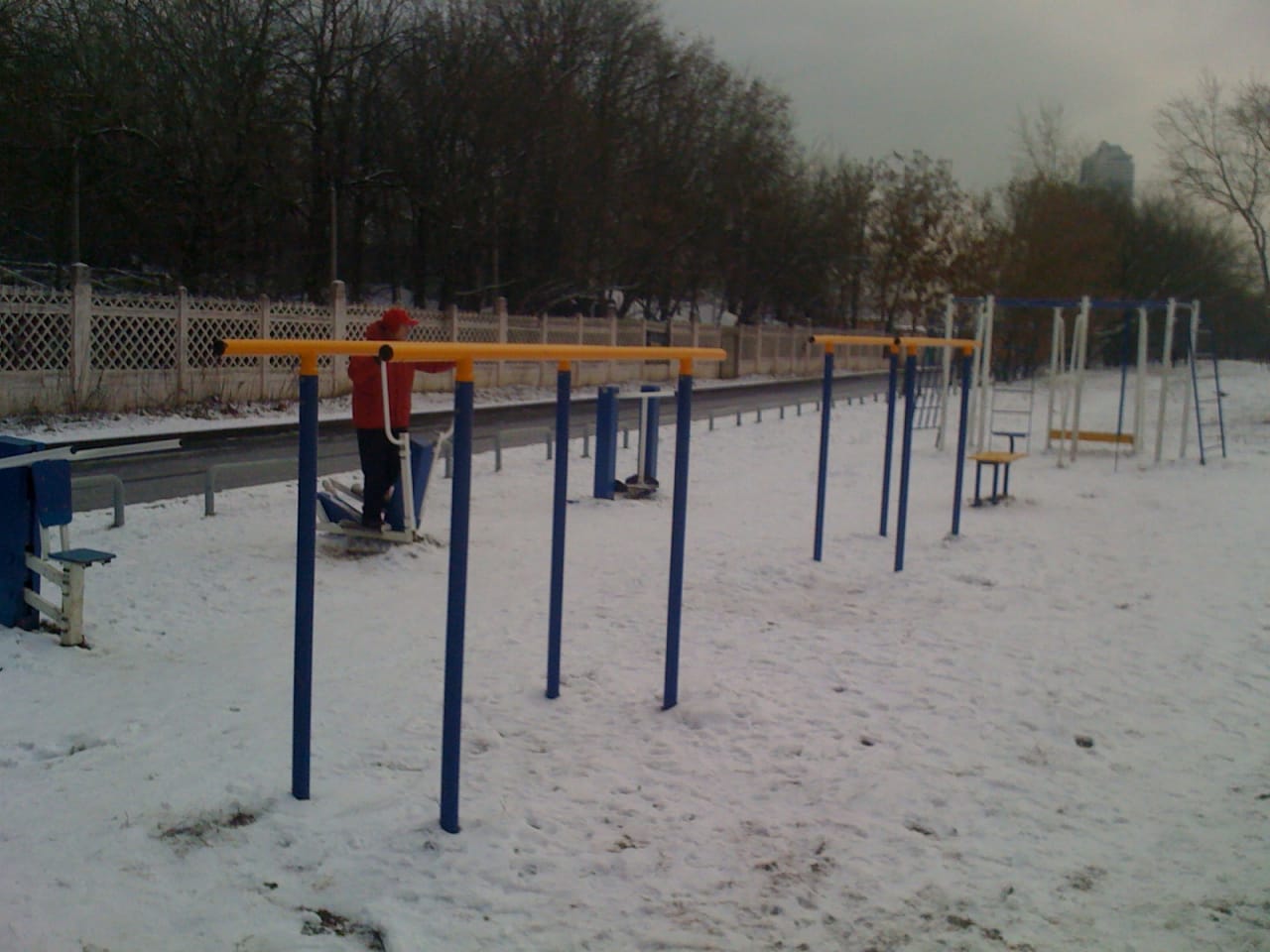 Monkey Bars at Calisthenics Park at набережная Иосифа Кобзона, Москва – photo 3 of 3
