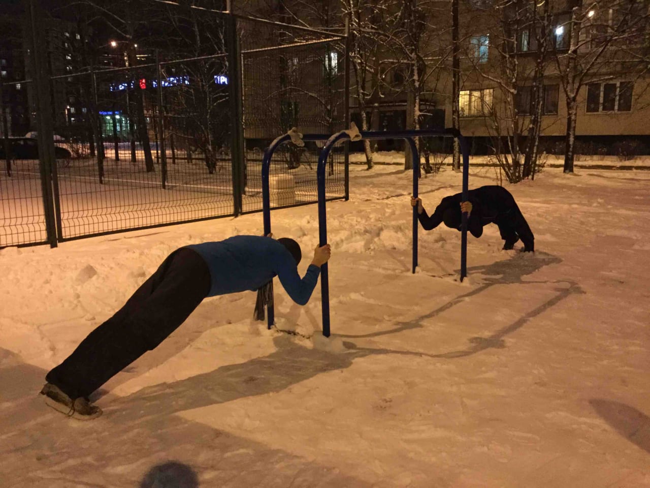Parallel Gym Bars at Calisthenics Park at Колобановская улица, Санкт-Петербург – photo 2 of 2