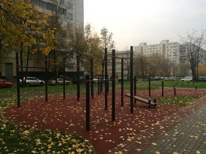 Pull Up Bar at Calisthenics Park at Таллинская улица, Москва – photo 1 of 2