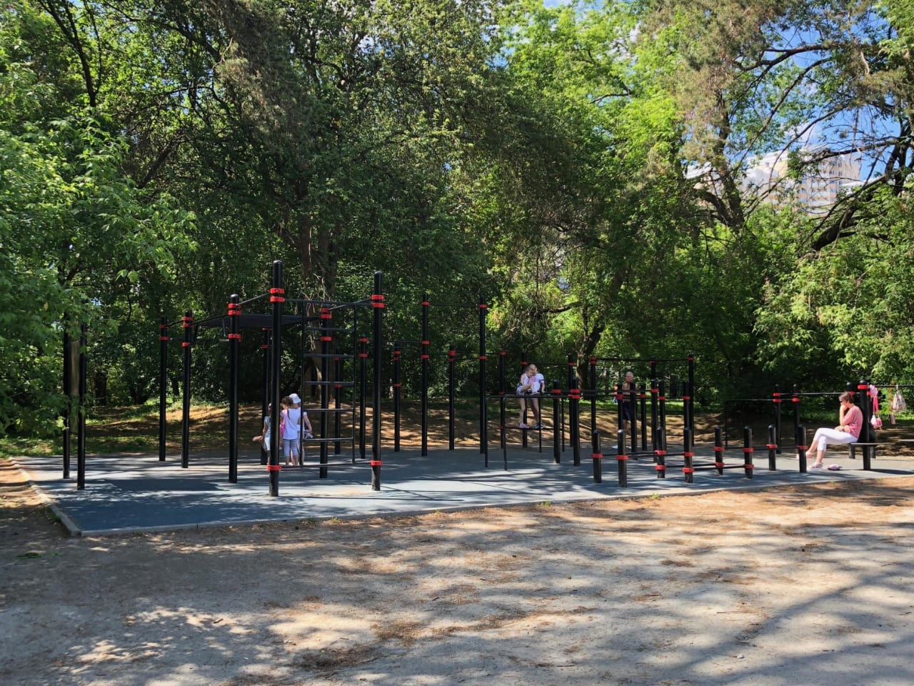 Ground Parallel Bars at Calisthenics Park at улица Народной Воли, Екатеринбург – photo 3 of 4