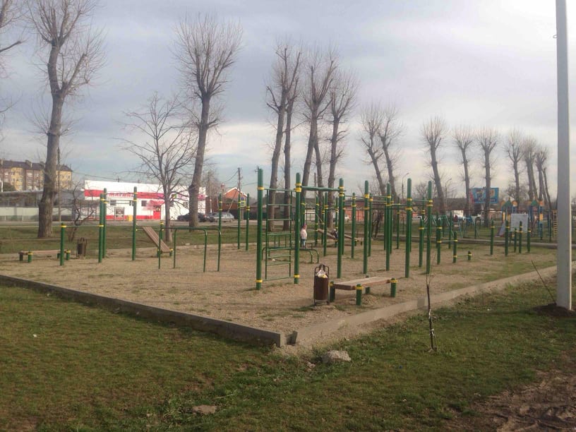 Push Up Bar at Calisthenics Park at улица Константина Симонова, Краснодар – photo 2 of 2