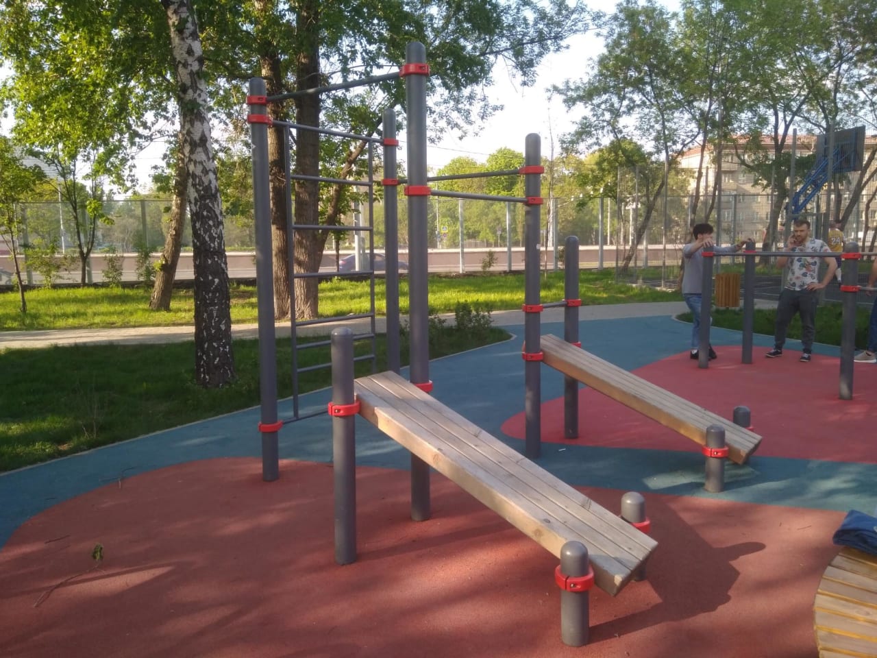 Monkey Bars at Calisthenics Park at улица Сущёвский Вал (дублёр), Москва – photo 4 of 7