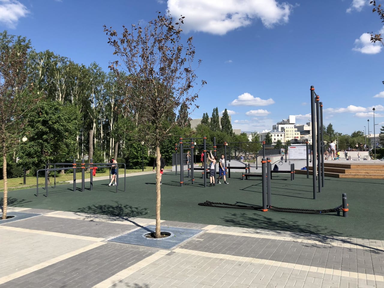 Parallel Gym Bars at Calisthenics Park at улица Репина, Екатеринбург – photo 1 of 5