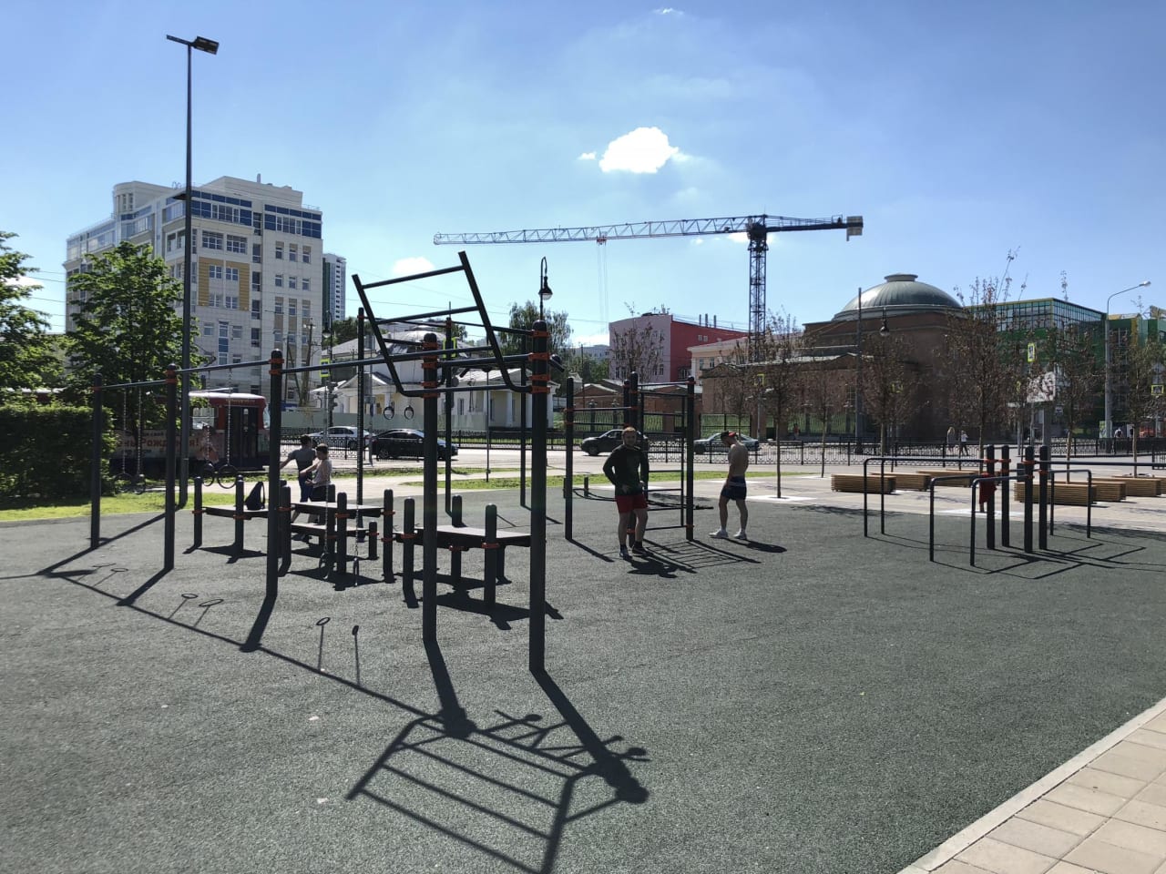 Gymnastic Rings at Calisthenics Park at улица Репина, Екатеринбург – photo 4 of 5