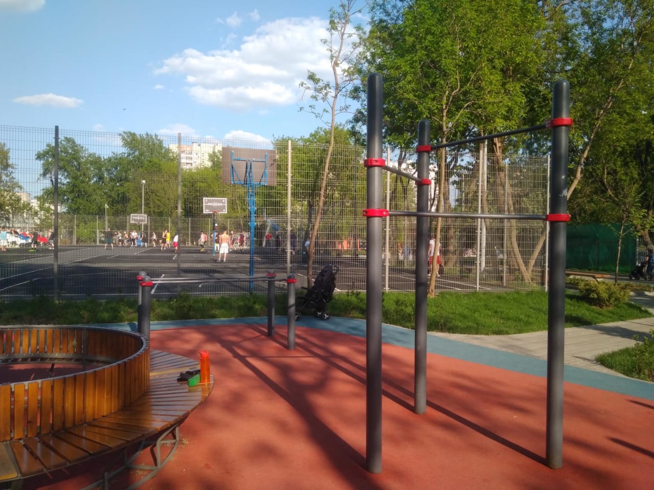 Wall Bars at Calisthenics Park at улица Сущёвский Вал (дублёр), Москва – photo 2 of 7