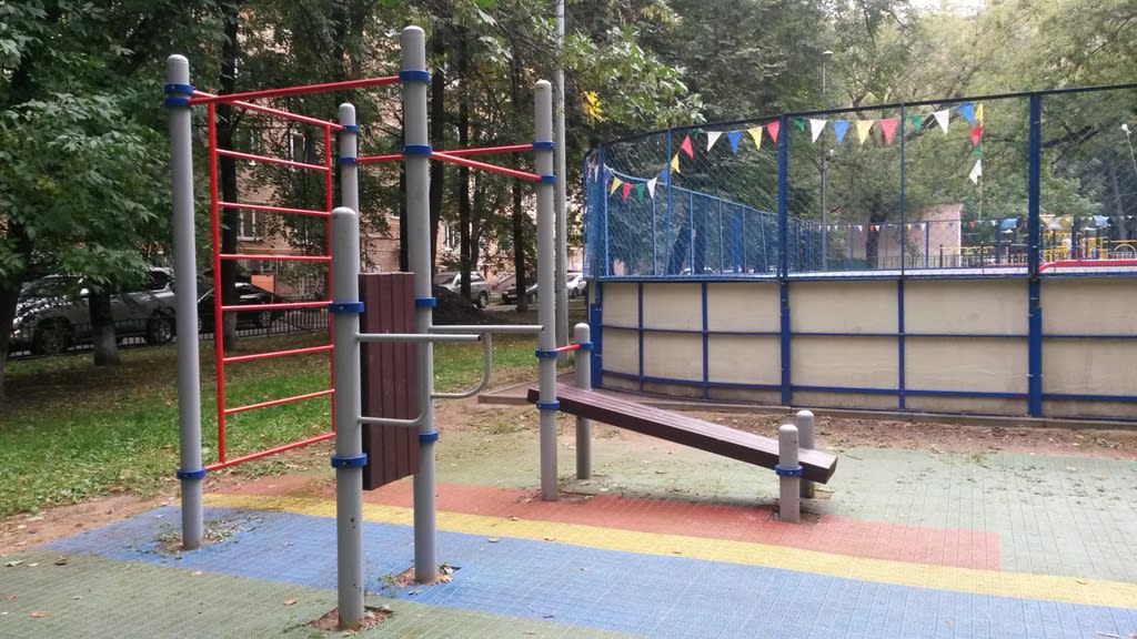 Parallel Gym Bars at Calisthenics Park at Ленинский проспект (дублёр), Москва – photo 1 of 3