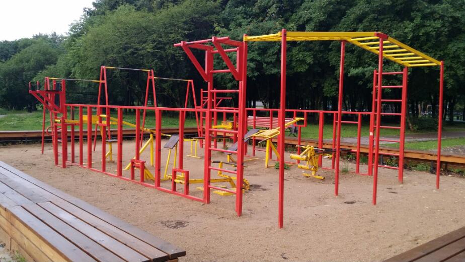 Wall Bars at Calisthenics Park at Юрловский проезд, Москва – photo 2 of 4