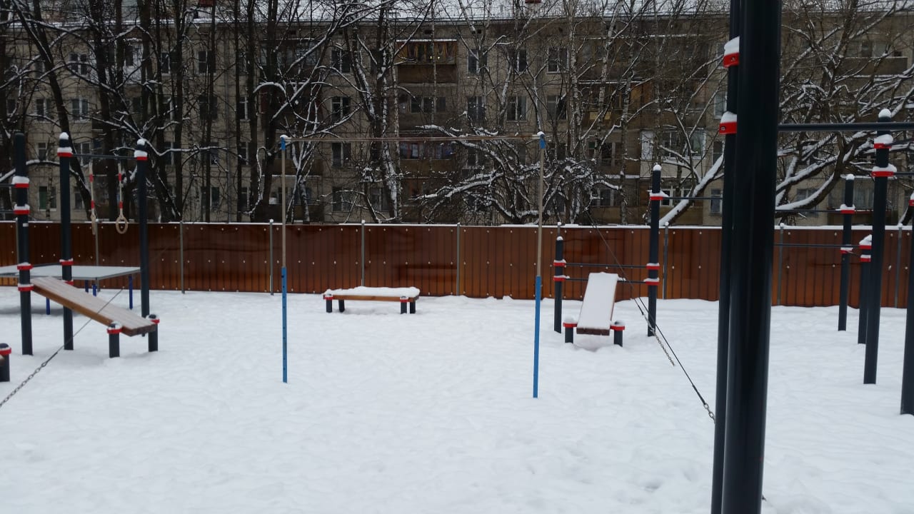Monkey Bars at Calisthenics Park at улица Каховка, Москва – photo 3 of 3