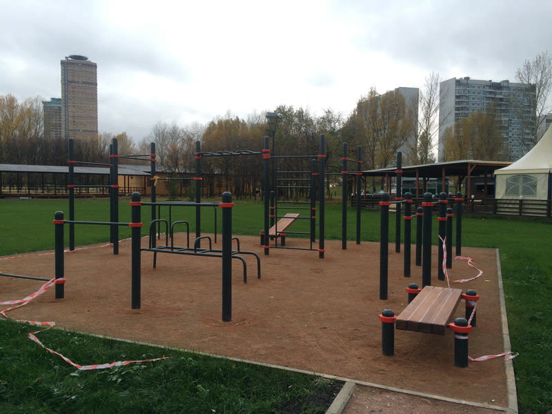 Monkey Bars at Calisthenics Park at Строгинское шоссе, Москва – photo 4 of 4