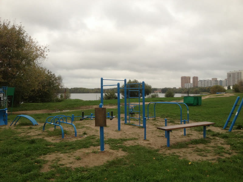 Parallel Gym Bars at Calisthenics Park at Строгинское шоссе, Москва – photo 1 of 4