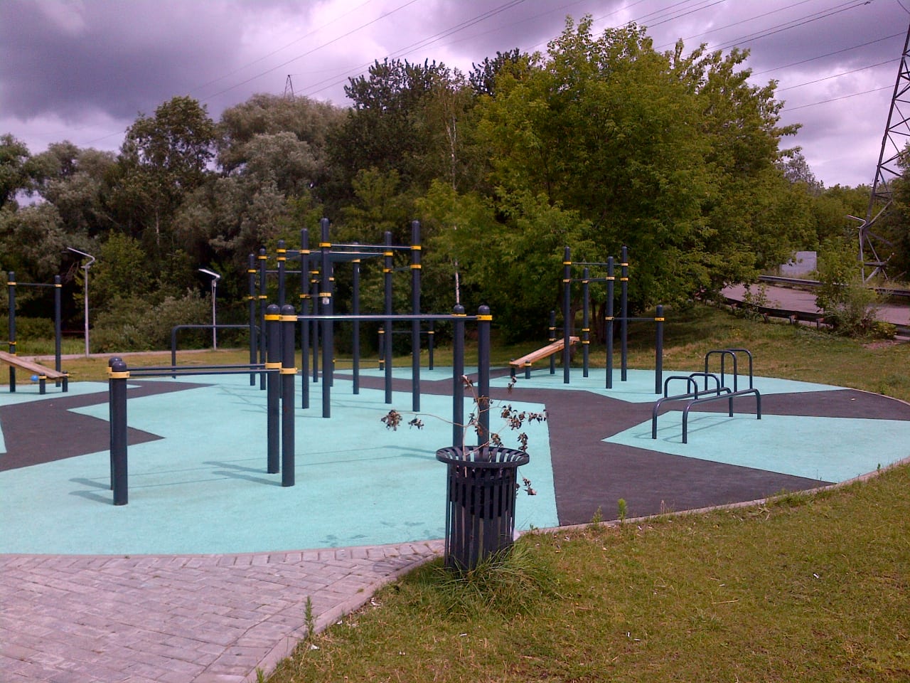 Pull Up Bar at Calisthenics Park at Левобережная улица, Москва – photo 3 of 3