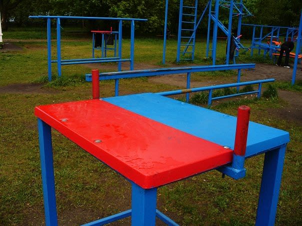 Бруси на майданчику Calisthenics Park at Серебряно-Виноградный проезд, Москва – фото 6 з 6