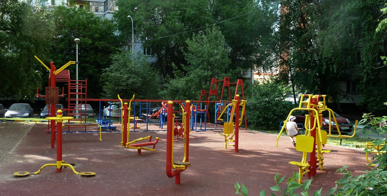 Monkey Bars at Calisthenics Park at Хорошёвское шоссе, Москва – photo 2 of 3