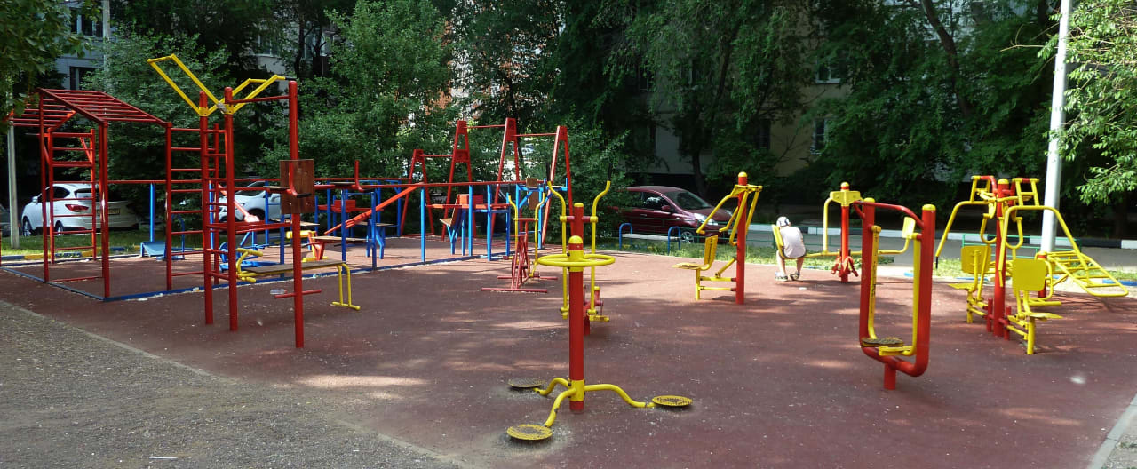 Pull Up Bar at Calisthenics Park at Хорошёвское шоссе, Москва – photo 3 of 3
