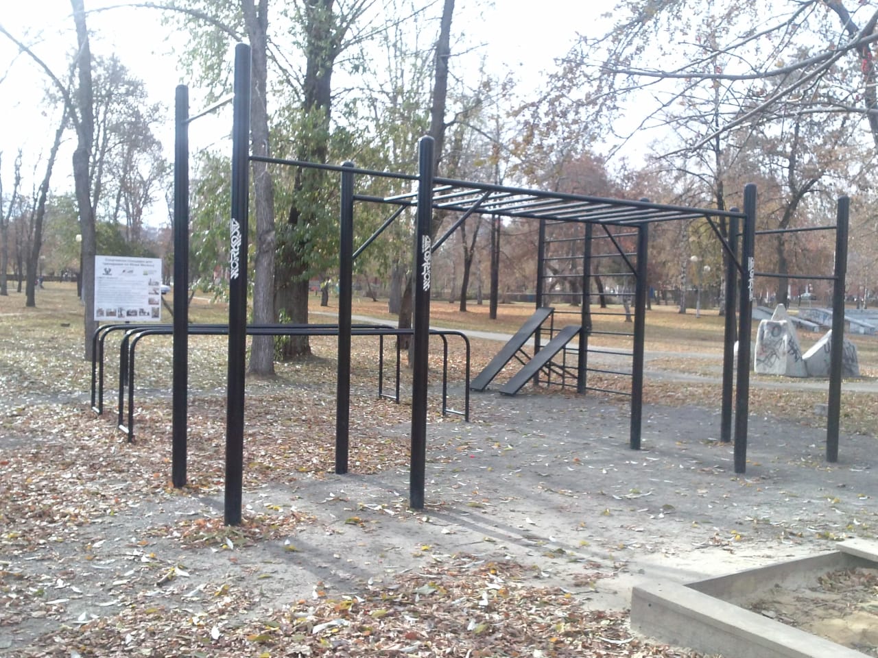 Parallel Gym Bars at Calisthenics Park at Красная улица, Челябинск – photo 1 of 2