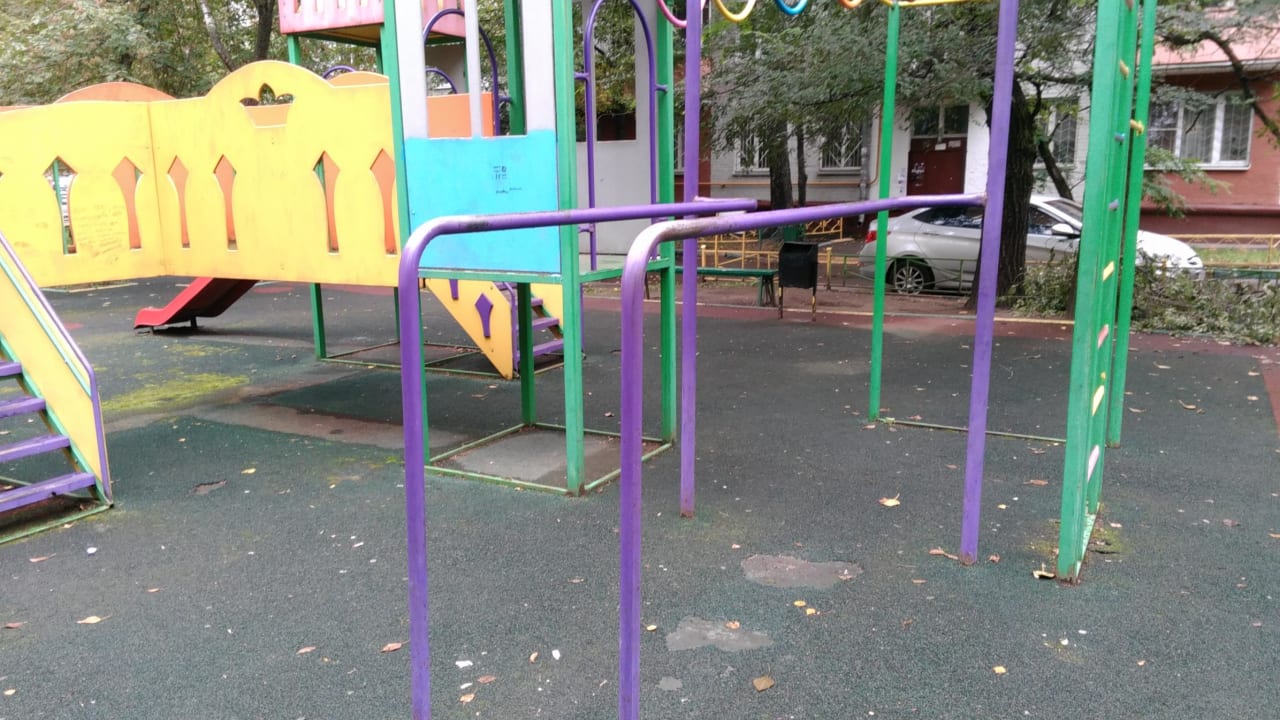 Брусья на площадке Outdoor Gym in район Текстильщики, Москва – фото 2 из 2