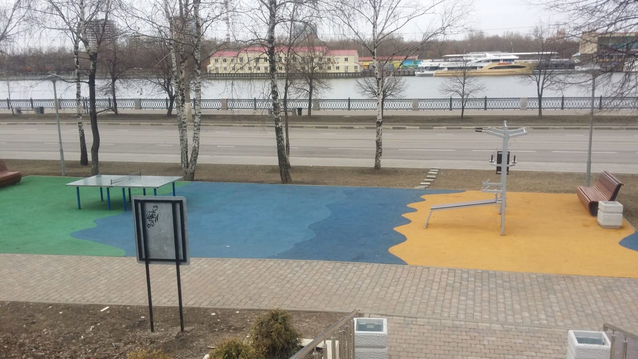 Wall Bars at Calisthenics Park at Нагатинская набережная, Москва – photo 2 of 4