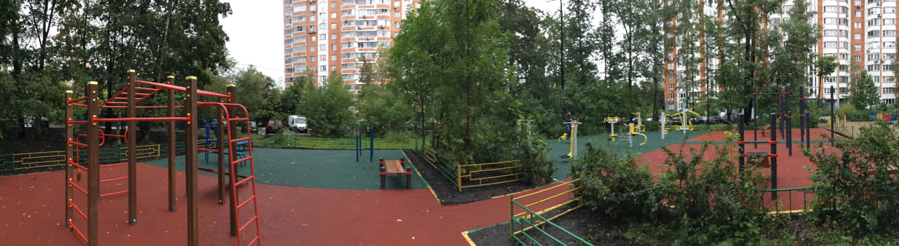 Bancă pentru abdomen la Calisthenics Park at 15-я Парковая улица, Москва – fotografia 3 din 5