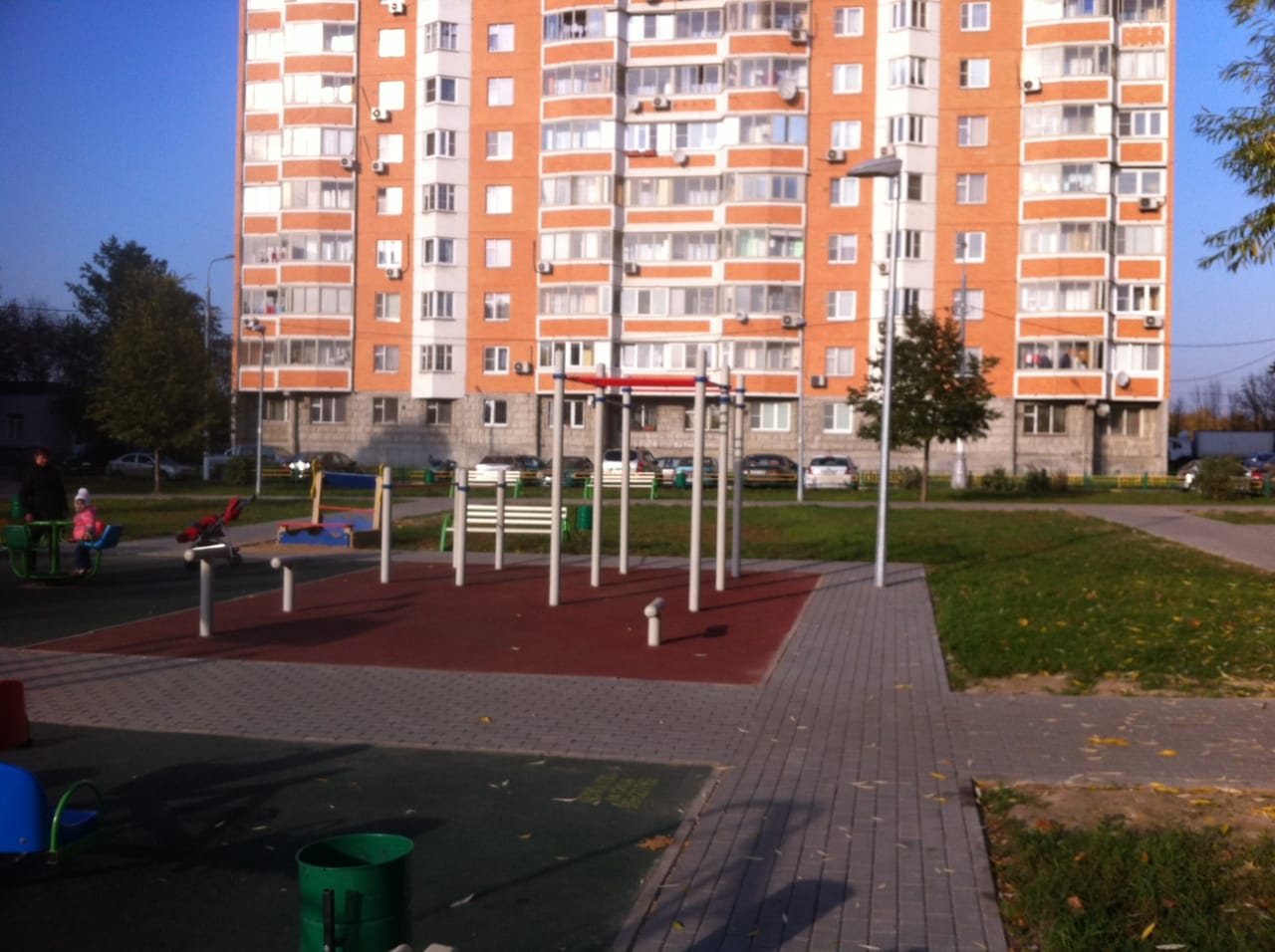Турник на площадке Calisthenics Park at улица Корнейчука, Москва – фото 1 из 1