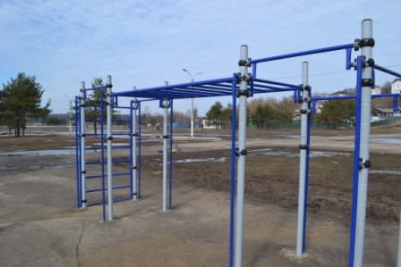 Sprossenwand bei Calisthenics Park at улица Калуга-Бор, Калуга – Foto 4 von 4