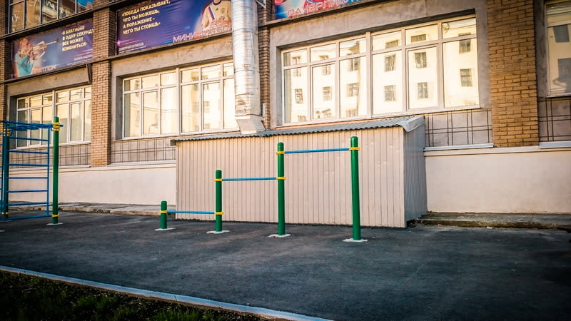 Parallel Gym Bars at Calisthenics Park at Дом Спорта УГГУ, Екатеринбург – photo 5 of 8