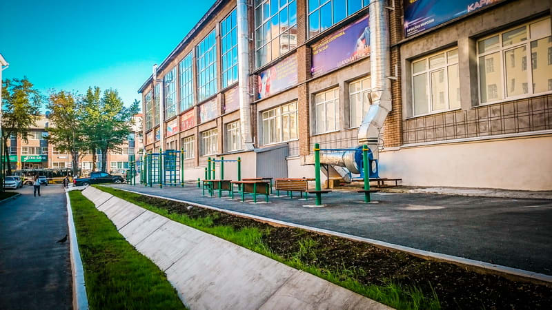 Pull Up Bar at Calisthenics Park at Дом Спорта УГГУ, Екатеринбург – photo 3 of 8