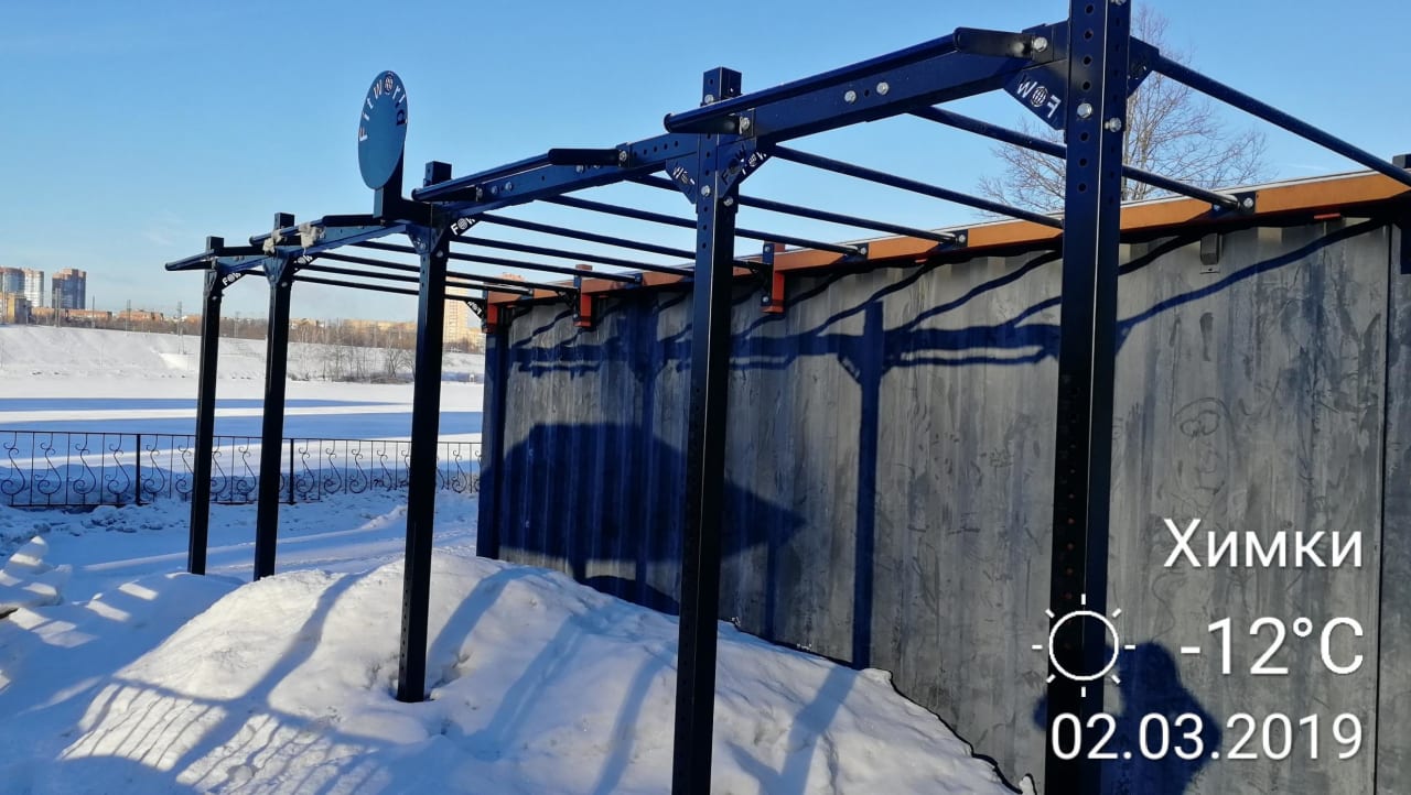 Push Up Bar at Calisthenics Park at улица Чайковского, Химки – photo 6 of 6