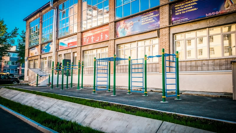 Wall Bars at Calisthenics Park at Дом Спорта УГГУ, Екатеринбург – photo 4 of 8