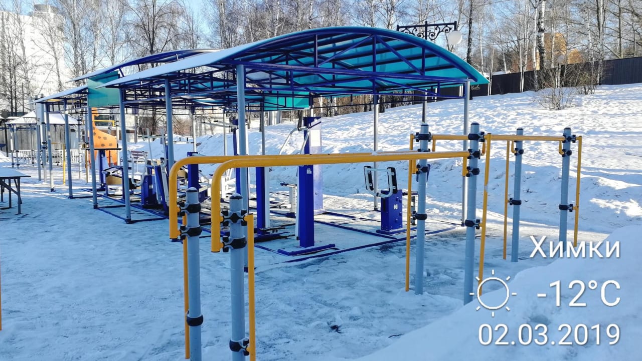 Monkey Bars at Calisthenics Park at улица Чайковского, Химки – photo 4 of 6