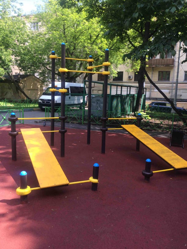 Parallel Gym Bars at Calisthenics Park at Русаковская улица, Москва – photo 1 of 4