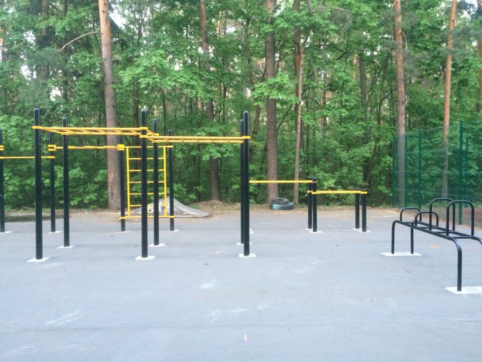 Sprossenwand bei Calisthenics Park at Детский автогородок, Жуковский – Foto 2 von 4