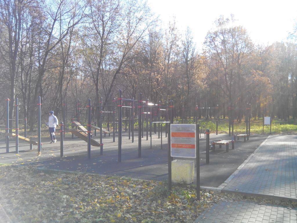 Sprossenwand bei Calisthenics Park at Первомайская улица, Тула – Foto 2 von 2