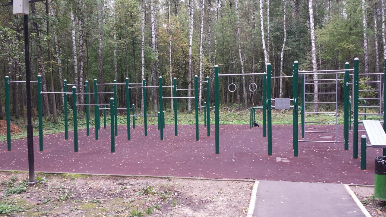Klimmzugstange bei Calisthenics Park at Аллея Славы, Ногинск – Foto 1 von 4