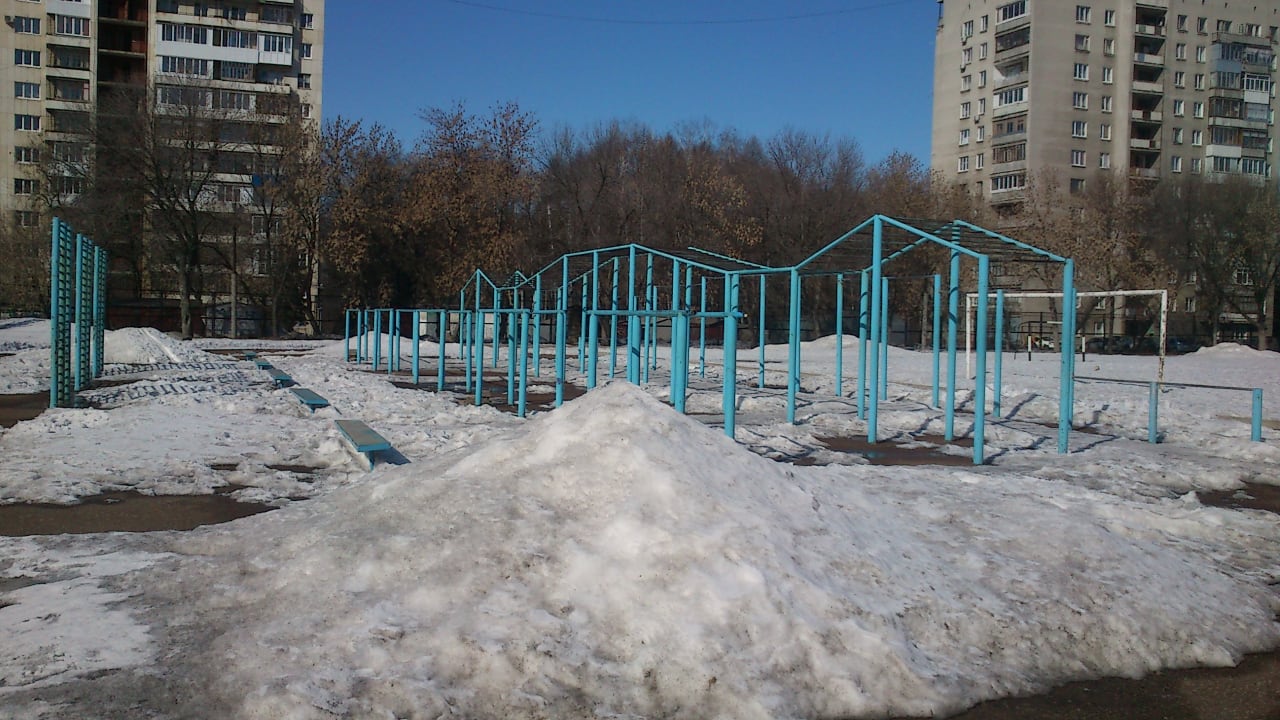 Monkey Bars la Calisthenics Park at Белокатайская улица, Уфа – fotografia 7 din 8