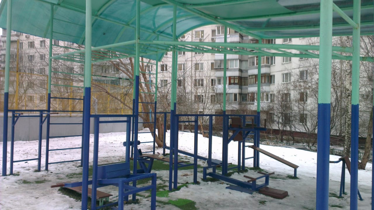 Wall Bars at Calisthenics Park at улица Крылатские Холмы, Москва – photo 6 of 6