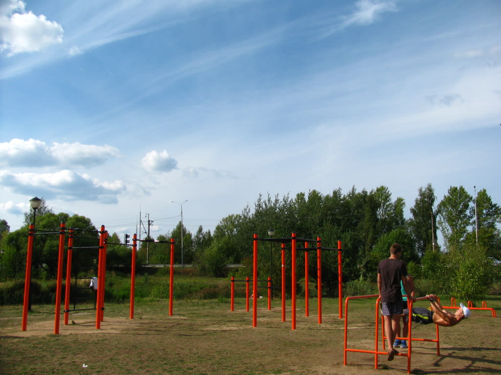 Hangelstange bei Calisthenics Park at Станционная улица, Дубна – Foto 3 von 6